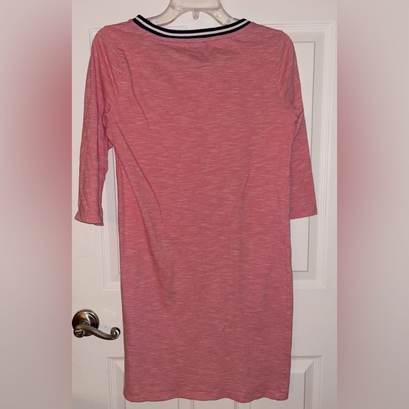 U.S. Polo Assn. Pink Knee Length Night Shirt with 3/4 length sleeves - Picture 2 of 4